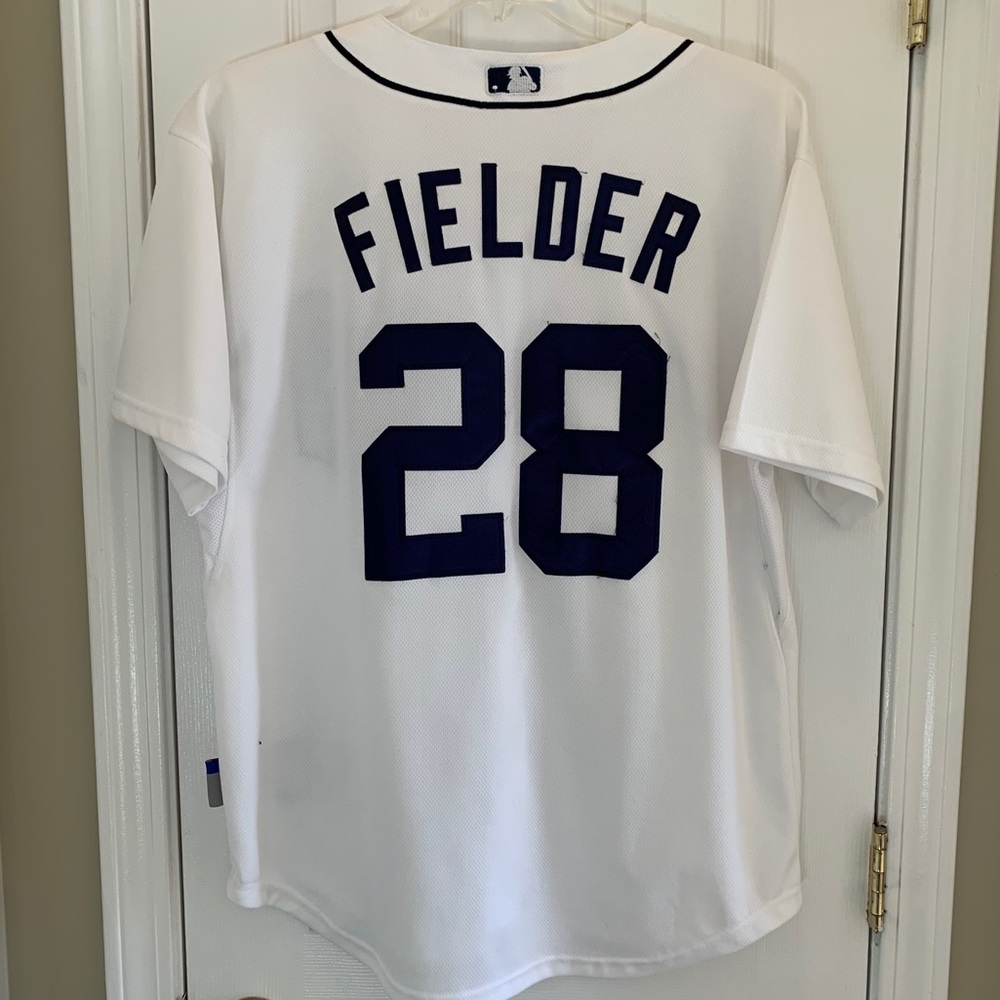 Fielder #28 Detroit Tigers jersey, Sz 48 (XL)